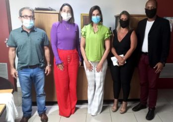 Equipe da Prefeitura de Santa Luzia visita o SERVAS