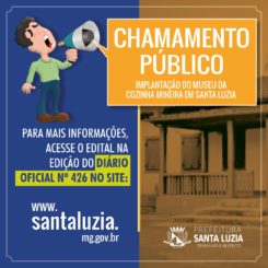 Prefeitura promove chamamento público para implantação do Museu da Cozinha Mineira em Santa Luzia