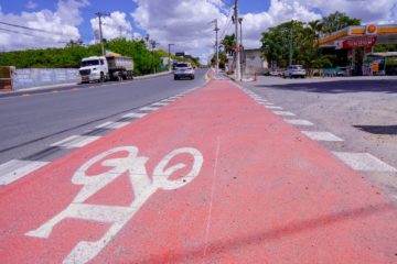 Inaugurado trecho da Ciclovia Alan Bosco Ribas, na Avenida Frimisa