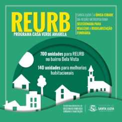 Santa Luzia é a única cidade da Região Metropolitana selecionada para realizar a Regularização Fundiária do Programa Casa Verde Amarela
