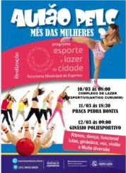 Prefeitura divulga programação de esporte e lazer em prol do Dia Internacional da Mulher