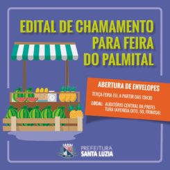 Abertura de envelopes da Feira do Palmital acontece nesta terça (5)