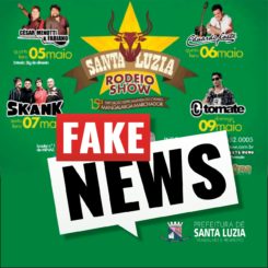 Prefeitura esclarece: notícia sobre rodeio show em Santa Luzia é fake news