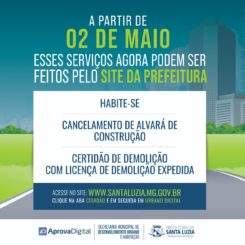 Prefeitura disponibiliza mais serviços digitais por meio do sistema Aprova Digital