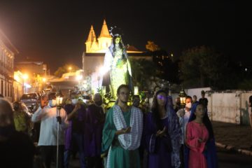 Celebrações da Semana Santa retomam tradição cristã em Santa Luzia