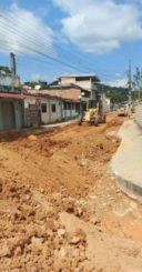 Rua das Laranjeiras, no bairro Bom Destino recebe obras de infraestrutura urbana
