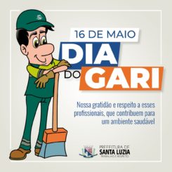 16 de maio: Dia do Gari