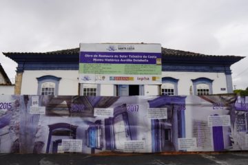 Avança obra de restauro na sede do Museu Aurélio Dolabella