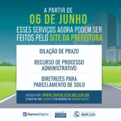 Prefeitura disponibiliza novos serviços digitais a partir da próxima segunda-feira