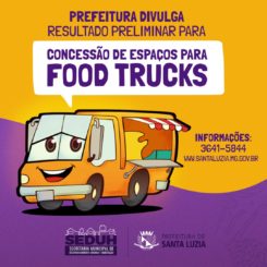 Prefeitura divulga resultado preliminar para concessão de espaços para food trucks no município
