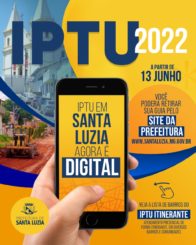 Santa Luzia lança IPTU 2022 digital