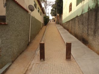 Inaugurado o calçamento do Beco do Joíbe, no Cristina