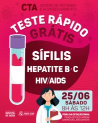 Prefeitura realizará aplicação de testes rápidos na Praça Getúlio Vargas