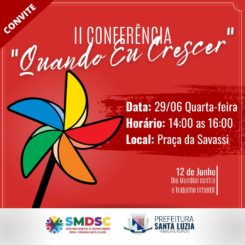 Prefeitura convida a população para a II Conferência de Prevenção e Erradicação do Trabalho Infantil