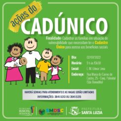 Cadastro Único Itinerante percorre toda a cidade