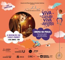 Dia 3 é dia de festa para adultos e crianças: tem cinema em frente à Matriz!