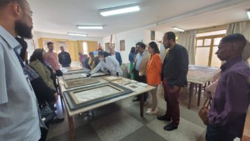 Prefeito e comitiva de Santa Luzia visitam Fundação de Arte de Ouro Preto