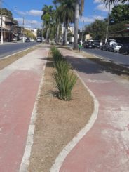 Revitalizada pista de caminhada da Av. Raul Teixeira da Costa Sobrinho