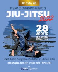 Santa Luzia sediará abertura do 48º Campeonato Estadual Mineiro de Jiu-Jitsu