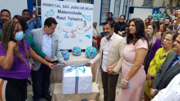 Reinaugurada a maternidade do Hospital São João de Deus