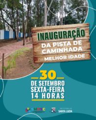 Nova pista de caminhada será inaugurada na próxima sexta