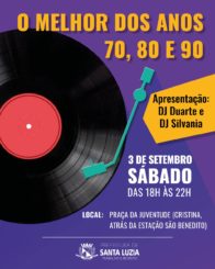 Feira da Praça da Juventude neste sábado terá animação por DJs