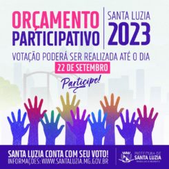 Prefeitura lança o Orçamento Participativo para 2023