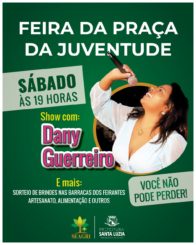 Sábado tem atração musical na Feira da Praça da Juventude