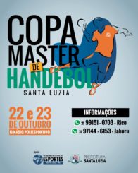 Copa Master de Handebol é realizada em Santa Luzia