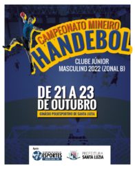 Santa Luzia recebe etapa do Campeonato Mineiro de Handebol 2022