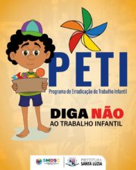Diga não ao trabalho infantil!