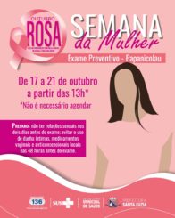 Semana da Mulher oferecerá exames gratuitos para detecção de câncer de colo de útero