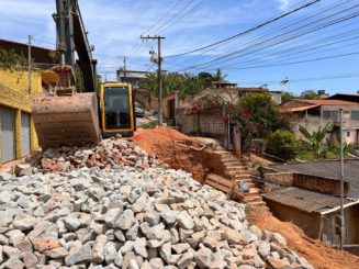 Iniciadas obras de recuperação da Rua Oliveira no São Benedito