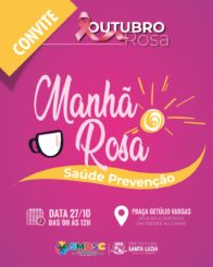 Manhã Rosa: Saúde e Prevenção