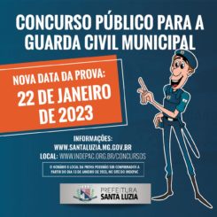 Alterada data da prova do Concurso Público para a Guarda Civil Municipal