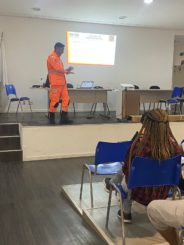 Defesa Civil Municipal realiza treinamento de voluntários para atuar no período chuvoso