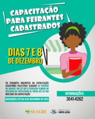 Prefeitura promoverá capacitação para feirantes cadastrados