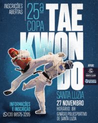 Copa solidária de Taekwondo está com inscrições abertas