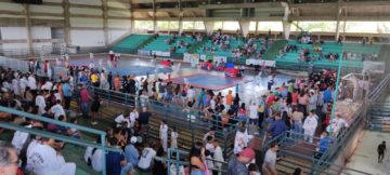 Mais de 400 atletas participaram da Copa Natal Sem Fome de Taekwondo