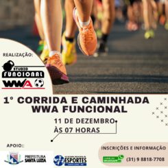 Santa Luzia receberá corrida de rua no próximo domingo