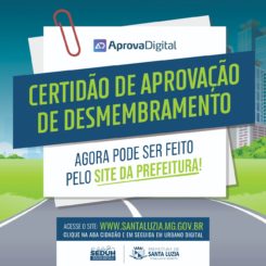 Prefeitura disponibiliza mais um serviço pelo Aprova Digital da Secretaria de Desenvolvimento Urbano e Habitação