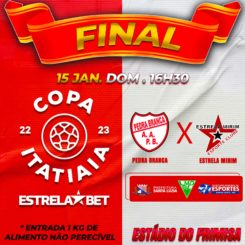 Arena Frimisa receberá no próximo domingo final da Copa Itatiaia Chave Metropolitana