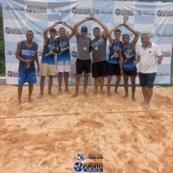 Luzienses conquistam lugares no pódio da 1ª Copa Santa Luzia de Peteca e Futevôlei
