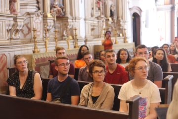 Estudantes franceses visitam Centro Histórico de Santa Luzia