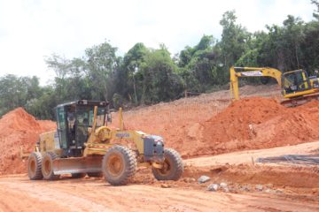 Avançam obras da rotatória da Avenida Frimisa