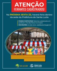 Atenção, feirantes cadastrados na Prefeitura!