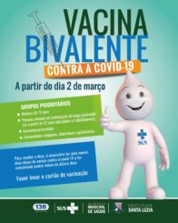 Santa Luzia inicia vacinação com dose bivalente contra a Covid-19 para grupos prioritários