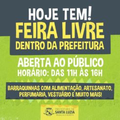 Hoje tem “Feira na Prefeitura”
