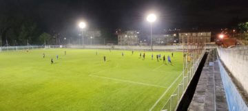 Campo do Grêmio recebe inauguração da iluminação em LED