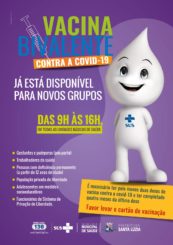 Prefeitura amplia grupo apto a receber vacina bivalente